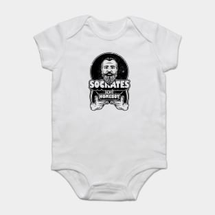 Socrates Is My Homeboy Baby Bodysuit